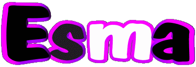 Esma E FEMININE - Maghreb Muslim First Names 