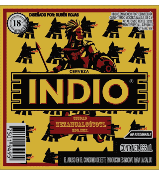Indio Mexiko Bier Getränke 