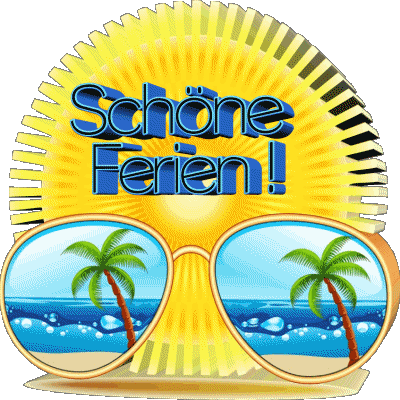 18 Transparent Background Schöne Ferien German Messages 