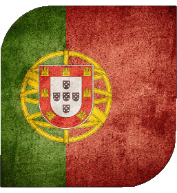 Square Portugal Europe Flags 