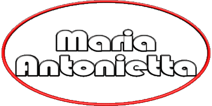 Maria Antonietta M Zusammengesetzter WEIBLICH - Italien Vorname 