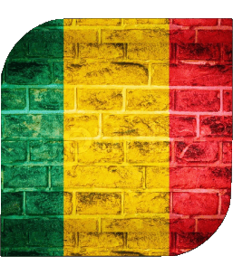 Carré Mali Afrique Drapeaux 