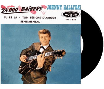 Johnny Hallyday Compilación de 60' Francia Música Multimedia 