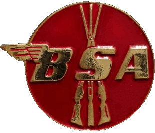 Logo Bsa-Motorcycles MOTORRÄDER Transport 