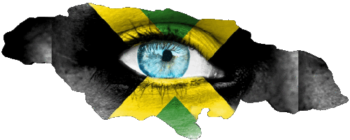 Carte Jamaïque Amériques Drapeaux 