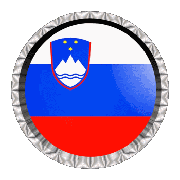 Rotondo - Anelli Slovenia Europa Bandiere 