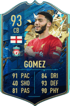 Joe Gomez Angleterre F I F A - Jugadores  cartas Vídeo Juegos Multimedia 