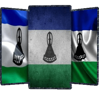 Form 02 Lesotho Africa Flags 