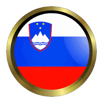 Rond - Anneaux Slovénie Europe Drapeaux 