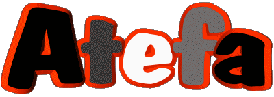 Atefa A WEIBLICH - Maghreb Muslim Vorname 