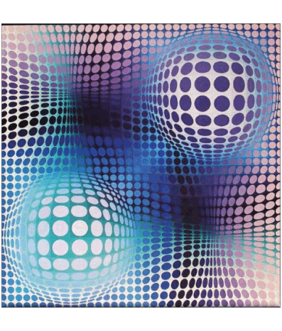 Victor Vasarely Pintor de artistas Humor - Fun 