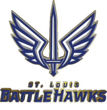 St. Louis BattleHawks U.S.A - X F L FootBall Sports 