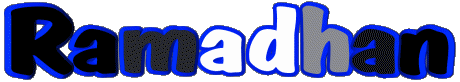 Ramadhan R MASCHIO - Maghreb Musulmano Nome 