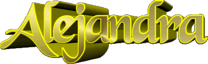 Alejandra A FEMININE - Spain First Names 