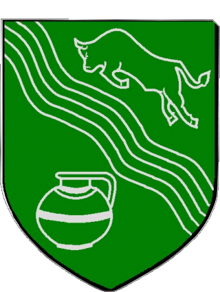 Blazon-Blazon CONDE SUR VIRE 50 Departments - Cities France Flags 