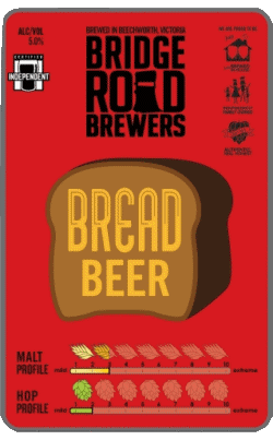 Bread Beer-Bread Beer BRB - Bridge Road Brewers Australien Bier Getränke 