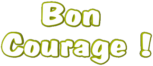 04 Bon Courage Français Messages 