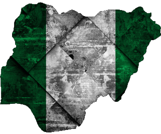 Map Nigeria Africa Flags 