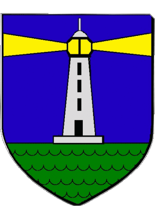 Blazon-Blazon LE CAP FERRET 33 Departments - Cities France Flags 