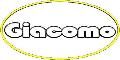 Giacomo G MASCULIN - Italie Prénoms 