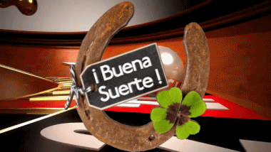 004 Animated Background Buena Suerte Spanish Messages 
