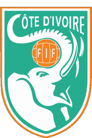 Logo-Logo Côte d'Ivoire Afrique FootBall Equipes Nationales - Ligues - Fédération Sports 