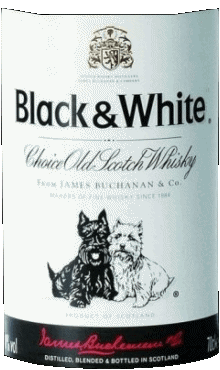 Black and White Whiskey Getränke 