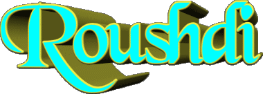 Roushdi R MASCULINO - Magreb Musulmán Nombre 