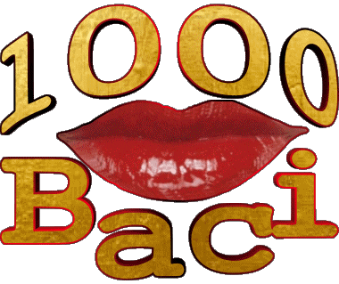 1000 Baci Italiano Messagi 