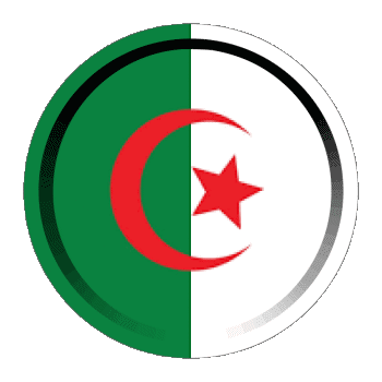 Rotondo - Anelli Algeria Africa Bandiere 