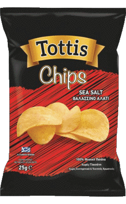 Tottis Greece Snack - Chips - Crips Food 