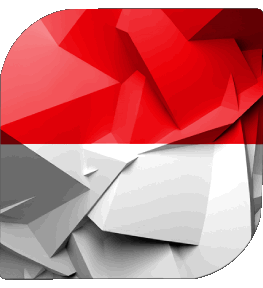 Platz Monaco Europa Fahnen 