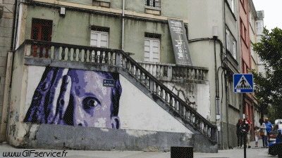 Série 02 Street Art Graffiti Humour - Fun 