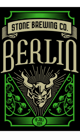 Berlin-Berlin Stone Brewing co USA Bier Getränke 