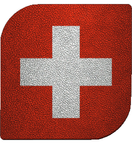 Square Swiss Europe Flags 