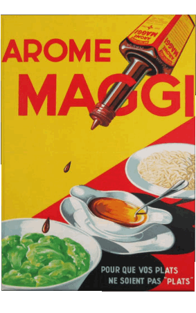 Maggi Retro Poster - Marken Humor -  Fun 