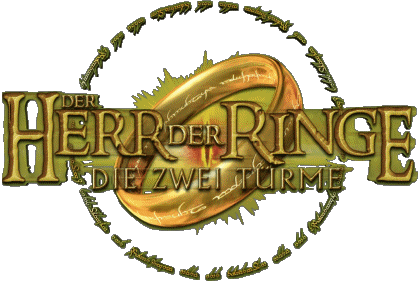 Logo Tedesco Le Due Torri Il Signore degli Anelli Film Internazionale Multimedia 