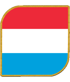 Carré Luxembourg Europe Drapeaux 