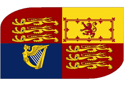 Étendard royal Royaume Uni Europe Drapeaux 