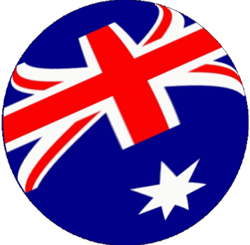 Esfera - Cubo Nacional Australia Oceanía Banderas 