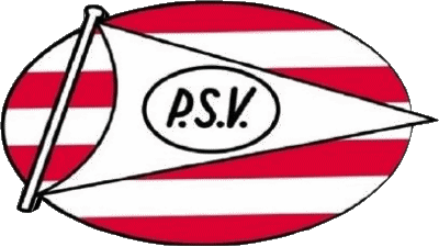 1955-1955 PSV Eindhoven Pays Bas FootBall Club Europe Logo Sports 