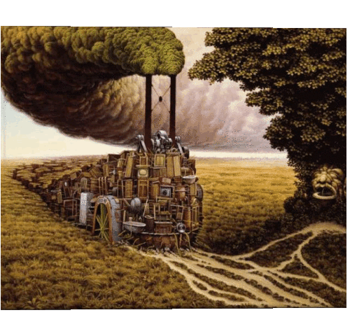 Jacek Yerka Artists Painter Humor -  Fun 