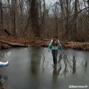 Fail On the ice PEOPLE Humor -  Fun 