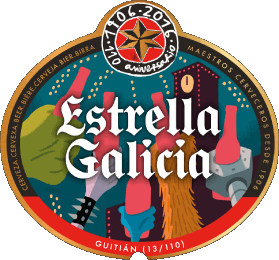 Estrella Galicia Spanien Bier Getränke 
