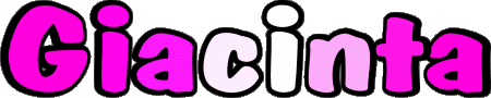 Giacinta G FEMENINO - Italia Nombre 