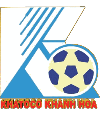 Khatoco Khánh Hoà FC Vietnam FootBall Club Asie Logo Sports 