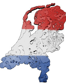 Map Netherlands Europe Flags 
