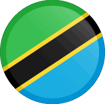 Rond Tanzania África Banderas 