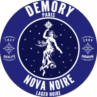 Nova noire-Nova noire Demory Francia continental Cervezas Bebidas 