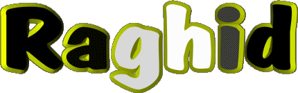 Raghid R MASCULINE - Maghreb Muslim First Names 